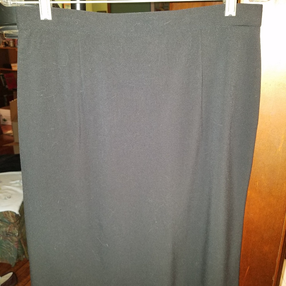 Gray Pencil Skirt